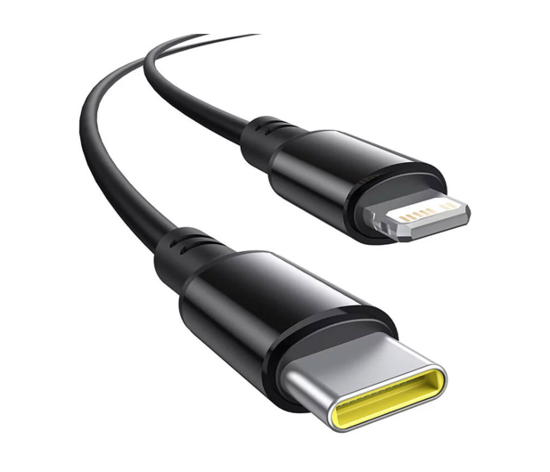 Baseus Car Charger (C+C)+(C&L) Cable 60W Black - 1348133 - zdjęcie 4